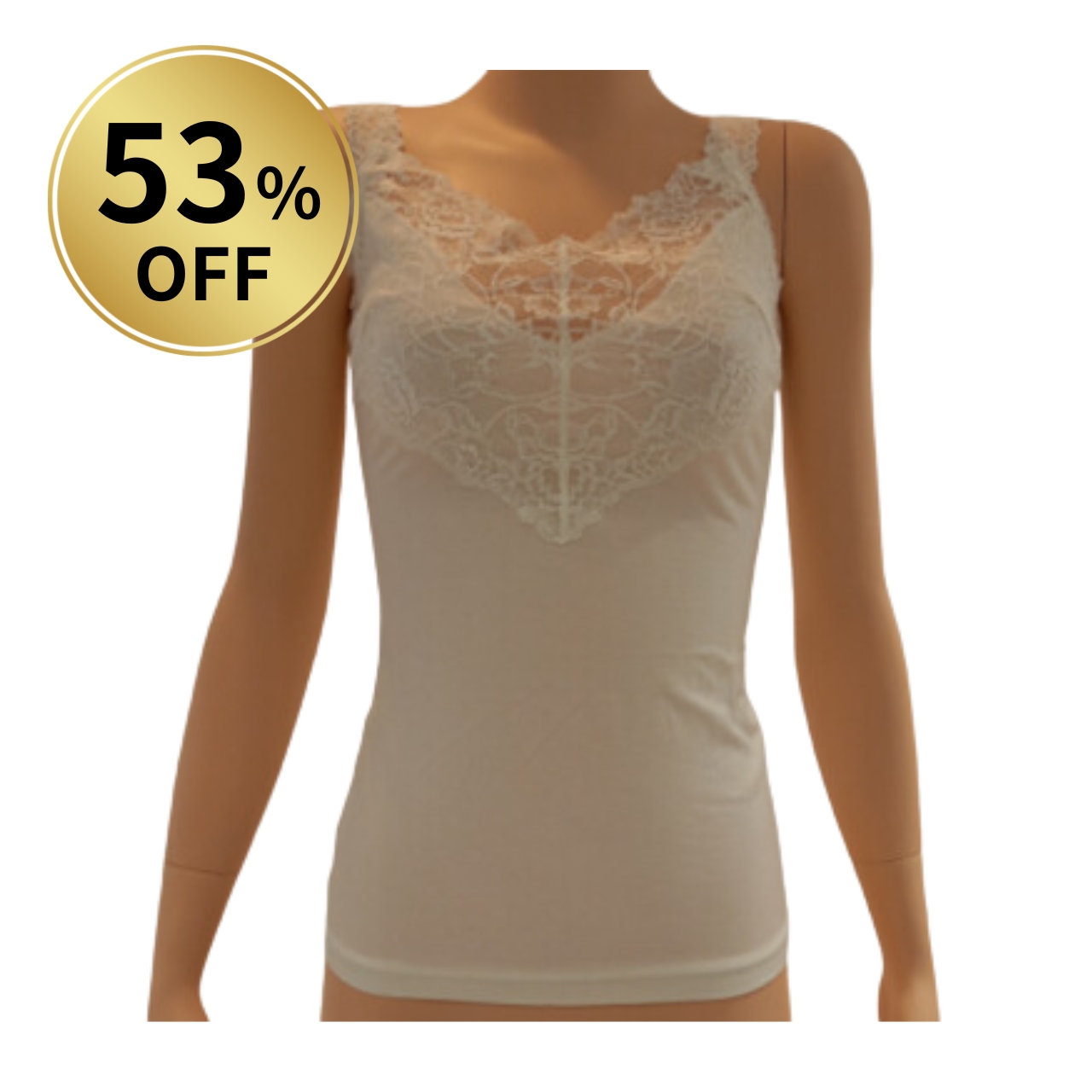 【53％OFF】ロワイヤル・インナー キャミソール 在庫一掃セール