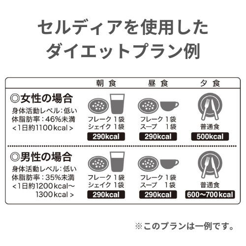 ダイアナ　セルディア　スープ19袋+シェイク1袋