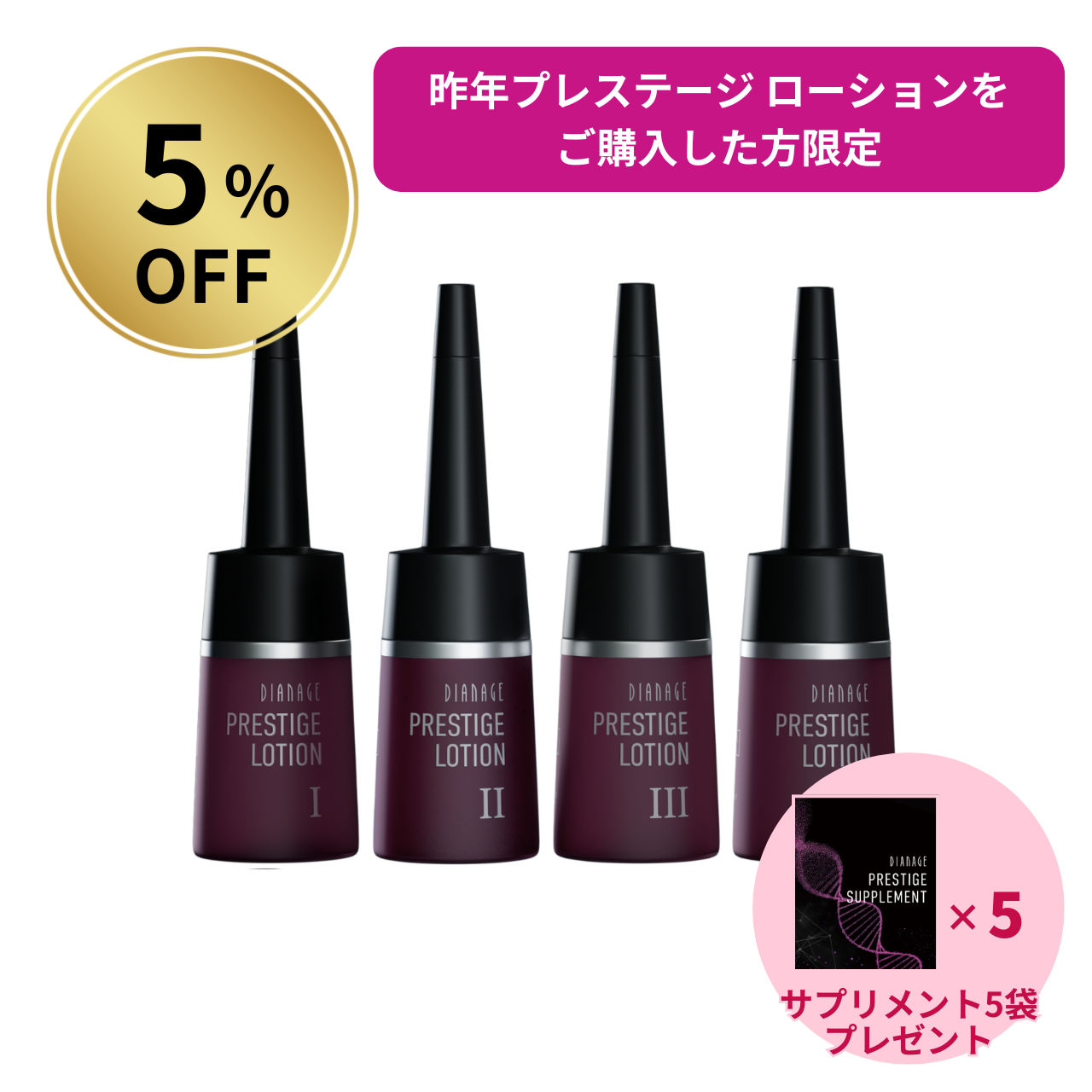 【5％OFF】プレステージ ローション