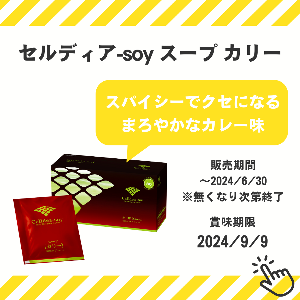 【40％OFF】セルディア-soy スープ カリー