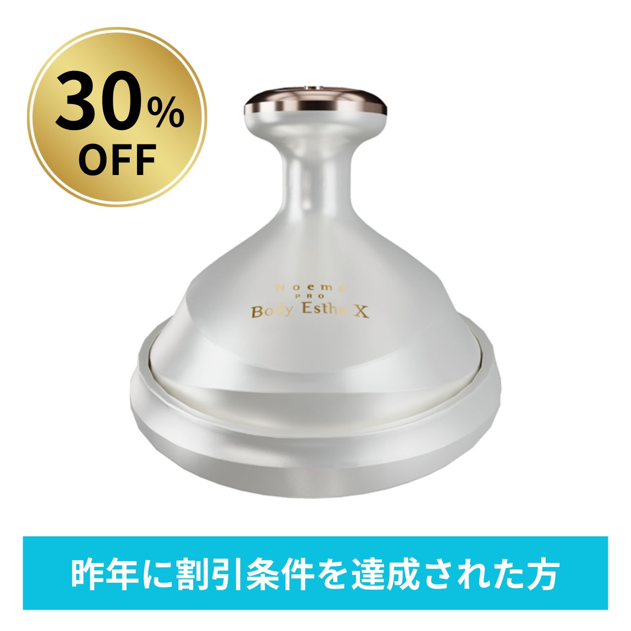 【30%OFF】ボディエステX(昨年に割引条件を達成された方)