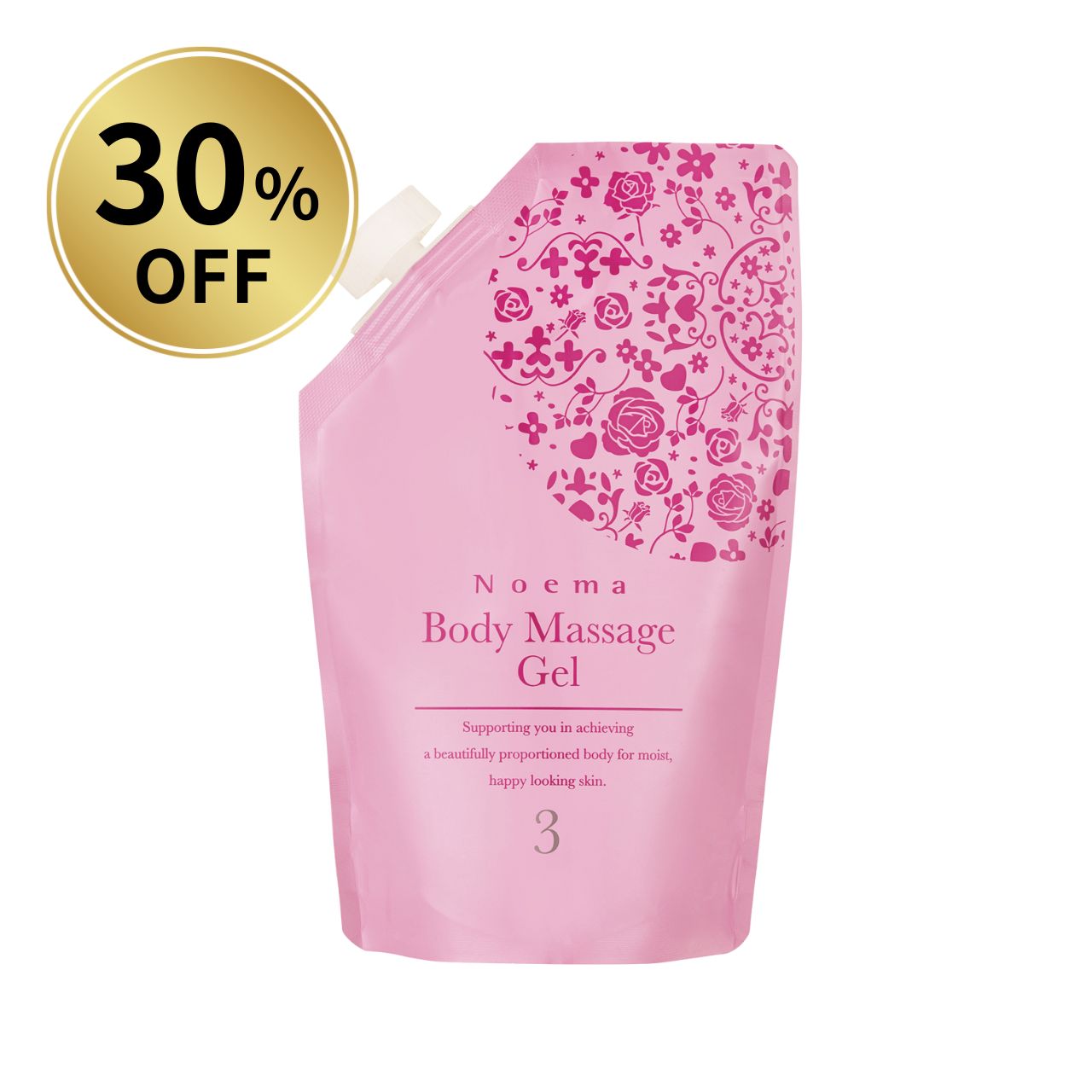 【30%OFF】ノエマ プロ ボディマッサージジェル パウチ