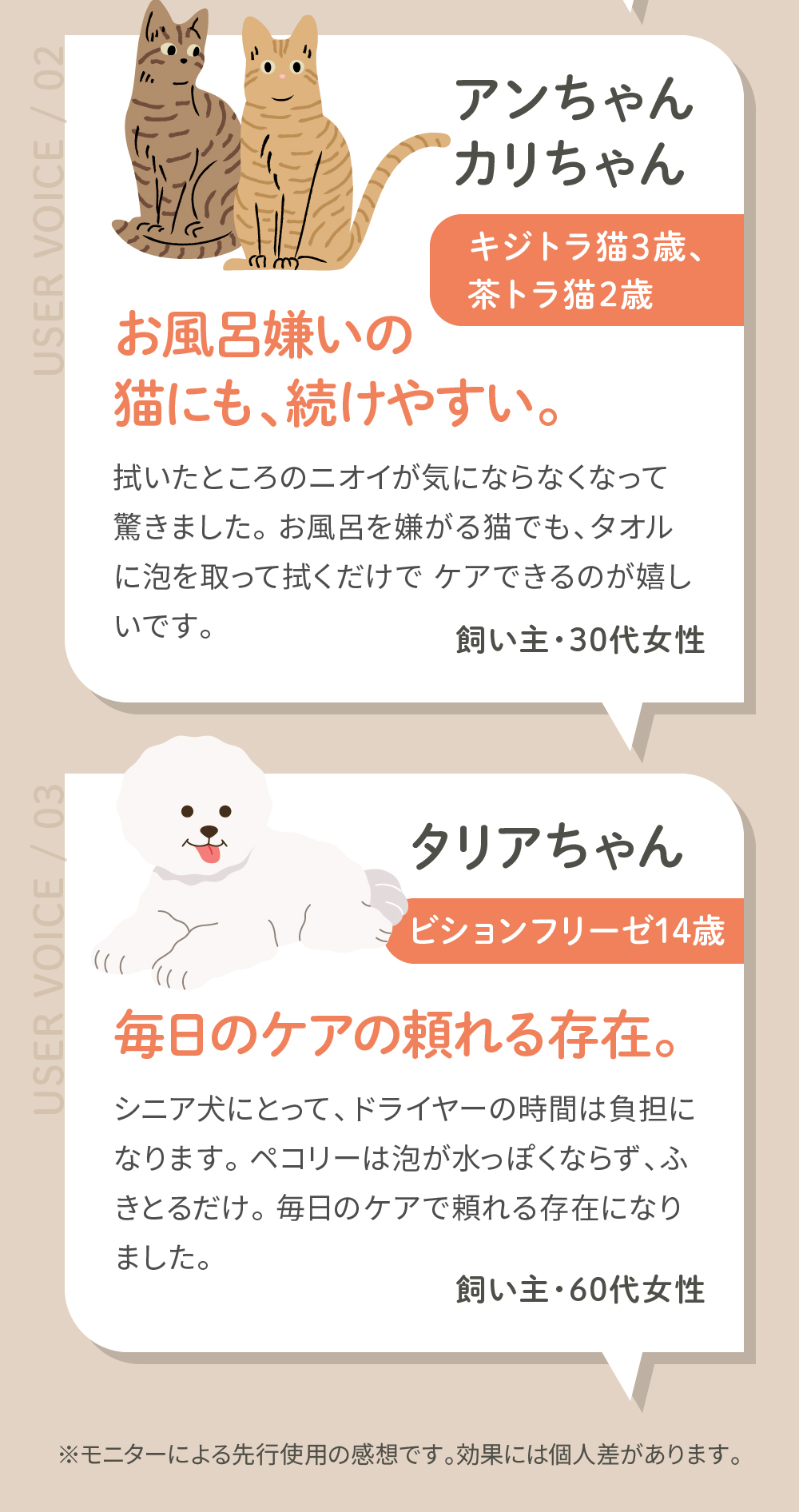 他のドライシャンプーとの違いとPeQolyが選ばれる理由