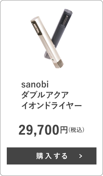 sanobi ダブルアクアイオンドライヤー