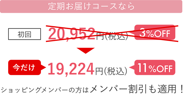 定期お届けコースなら